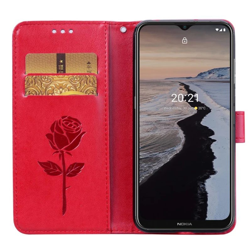 Flip Case For Nokia G10 G20 Cover Wallet Leather Book Funda On Nokia G 20 10 Case Magnetic Card Hoesje Etui Bag