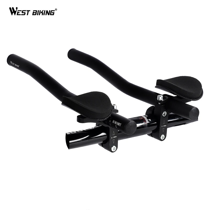 

Bicycle Rest TT Handlebar Clip on Aero Bars Handlebar Extension Triathlon Aerobars Tri Bars MTB Road Bike Cycling Rest Handlebar