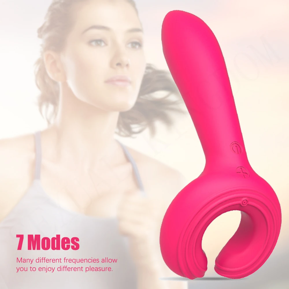 Мягкий фаллоимитатор унисекс 3 мотора вибратор кольцо на пенис Женский