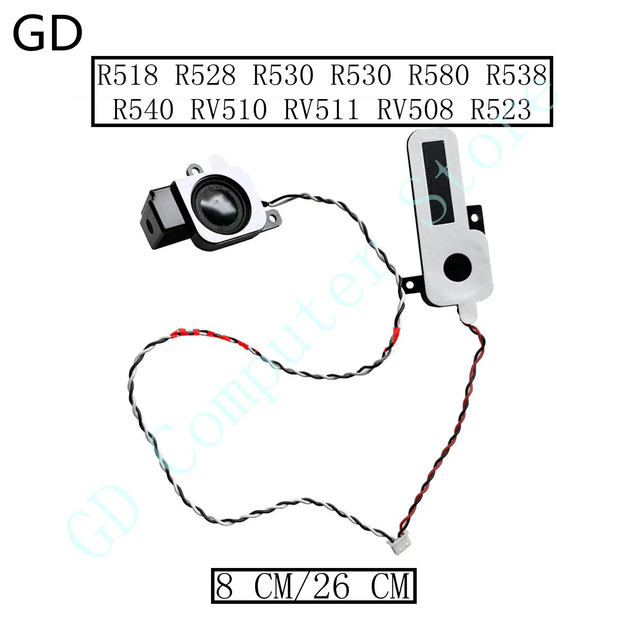 Новый оригинальный GD для SAMSUNG R518 R528 R530 R580 R538 R540 RV510 RV511 RV508 R523 встроенный динамик 8