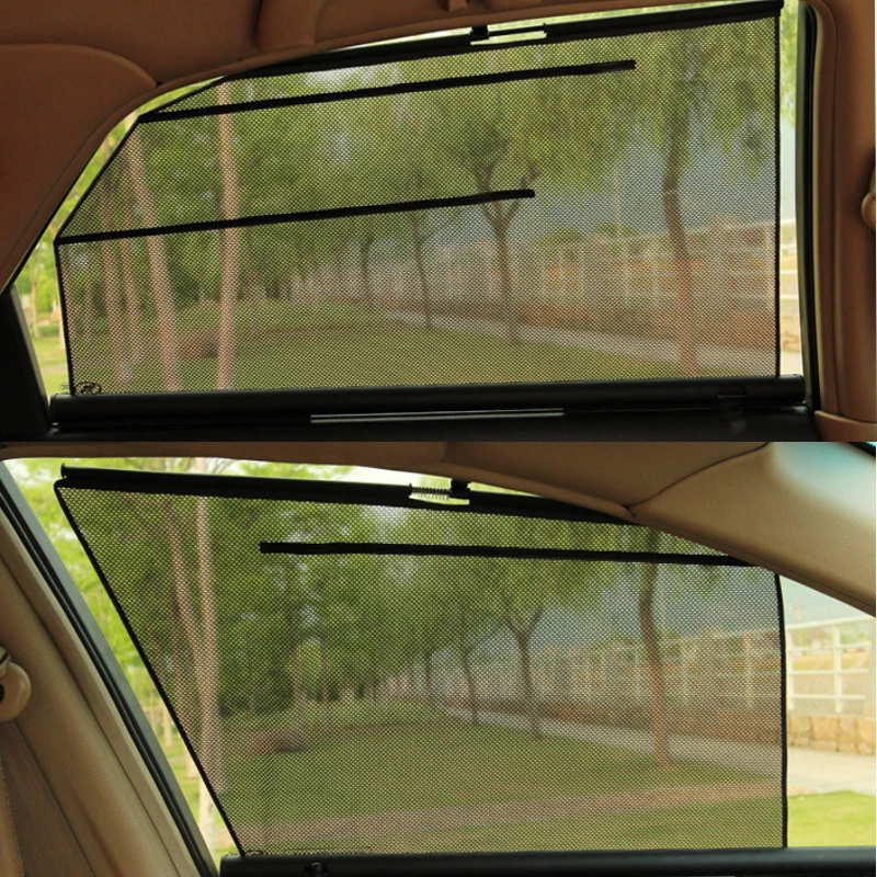 For Mercedes-Benz R350/400 Car Special Sun Shade Side Window Automatic Lifting Sunshade Sunscreen Insulation Telescopic Curtains |