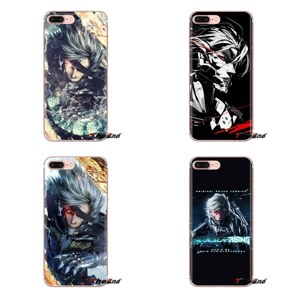Игра Metal Gear Rising для LG Spirit Motorola Moto X4 E4 E5 G5 G5S G6 Z Z2 Z3 G2 G3 C Play Plus прозрачный мини-ТПУ