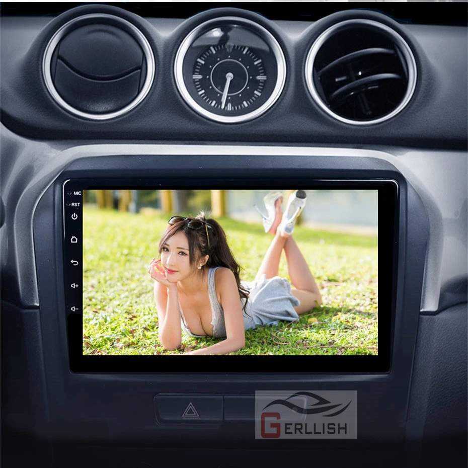Android 9 дюймовый автомобильный DVD плеер GPS для Suzuki Vitara 4 Все гольфкарты оснащены