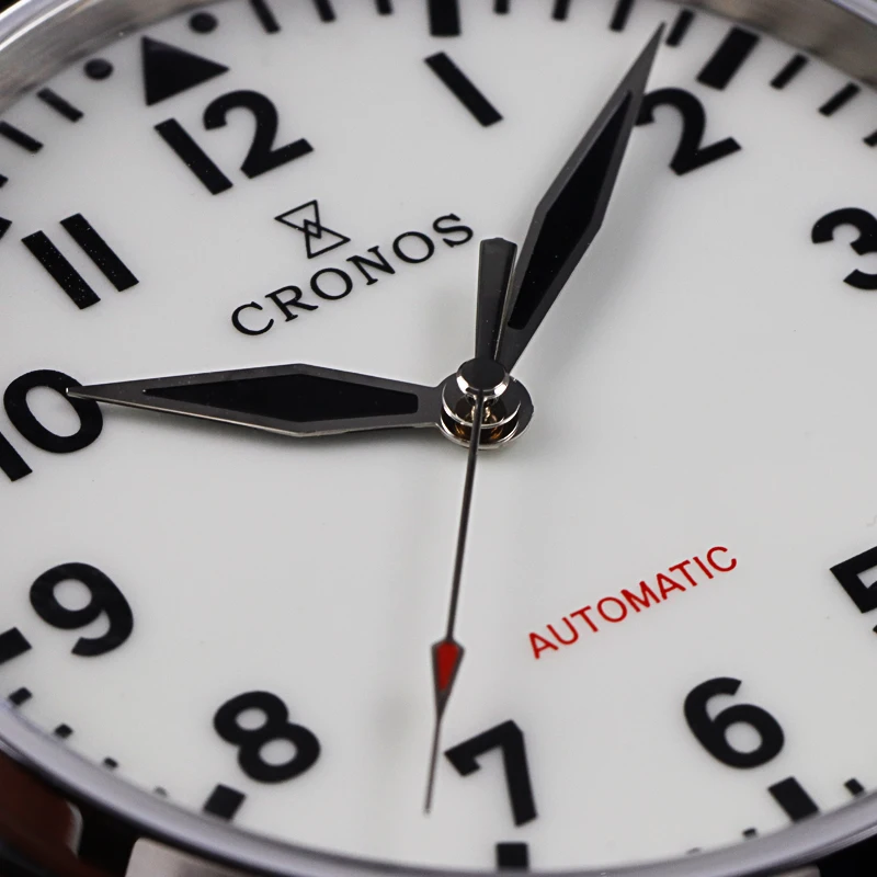 Мужские механические часы-пилот из нержавеющей стали | Наручные часы