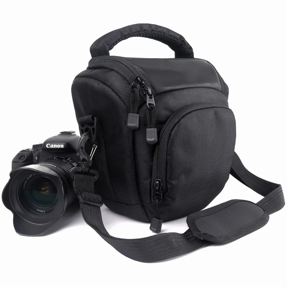 dslr camera bag photo case for nikon d3100 d90 d750 d80 d3200 d3300 d3400 p900 b700 camera backpack nikon bag lens pouch free global shipping