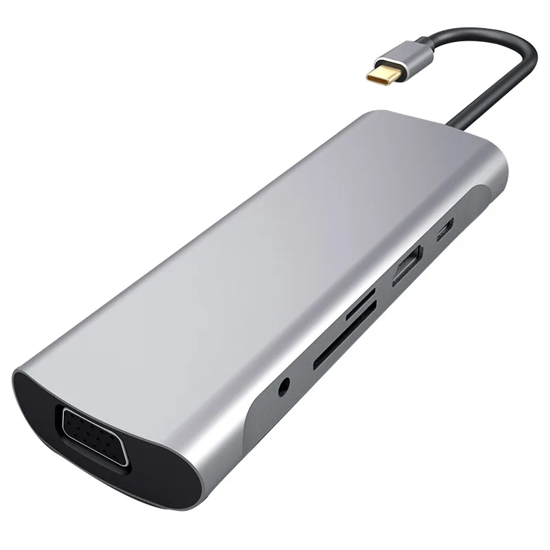 Адаптер 10 в 1 Type C-HDMI VGA | Электроника