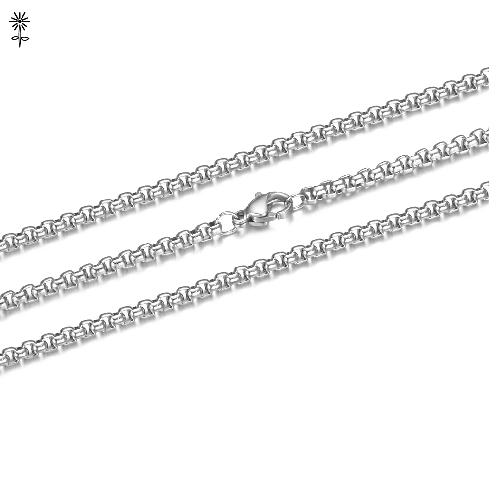 Оптовая продажа 10 шт./лот 316 цепи из нержавеющей стали ожерелья и браслеты мульти