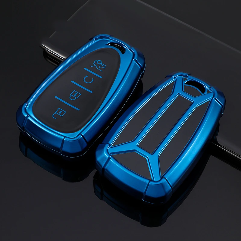 ТПУ чехол для автомобильного ключа Chevrolet Chevy Malibu Camaro Cruze подача искры Equinox Sonic Volt Bolt