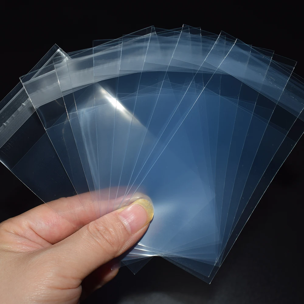 200 шт. прозрачная пленка с проблесковым уплотнением для голографического Idol фото