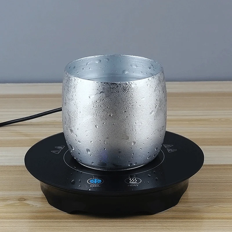 

Usb Heating and Cooling Coaster Smart Creative Fast Hot and Cold Cup Constant Temperature Coaster Insulation Pad