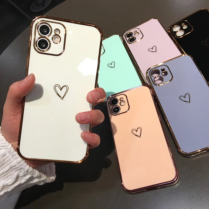 Ударопрочный защитный чехол для iPhone 11 13 Pro Max 12 Mini X XR XS 7 8 Plus | Мобильные телефоны и