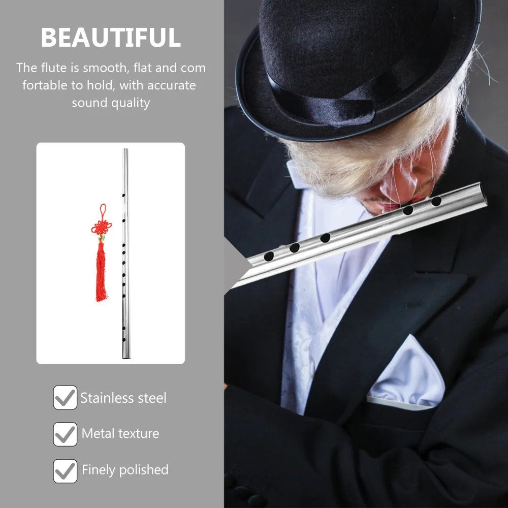 

1 Pc Sturdy Flute Chinese Flute Introductory Lightweight Beginners Flute (Key)