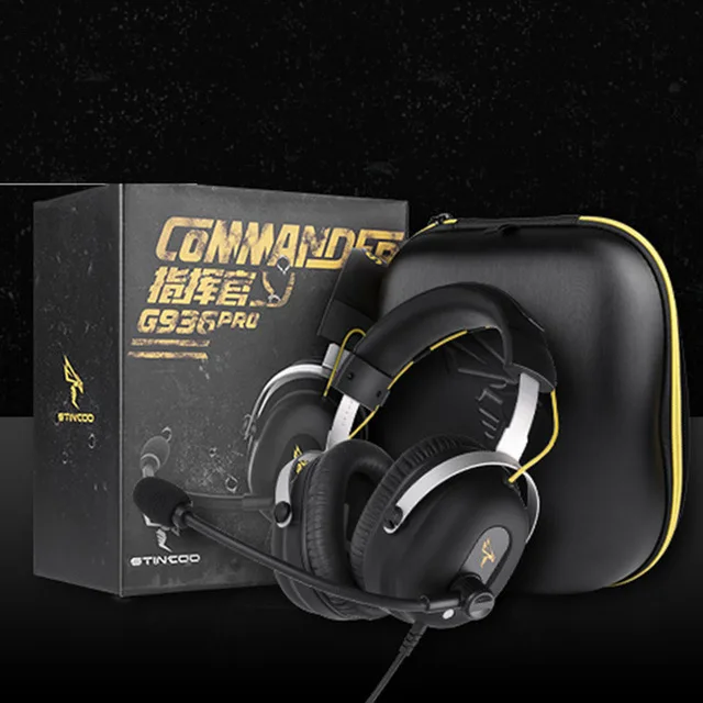 retail box SOMIC G936PRO, USB 7,1, виртуальная игровая гарнитура, стерео, бас, игровые наушники, наушники с микрофоном, светодиодный светильник для компьютера, ПК, ноутбука, геймера - Цвет: retail box
