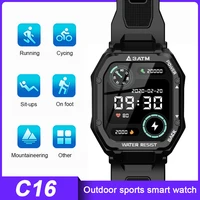 c16 smart sport watch 20 sport modes 3atm waterproof 350mah battery bt 5 0 %e2%80%8bfitness tracker watch itness watch for android ios
