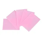 100 шт. розовая жидкость для снятия лака Очиститель салфетки для маникюра Безворсовая Ткань Ватные диски Бумага для Неил арта украшения для кончиков ногтей
