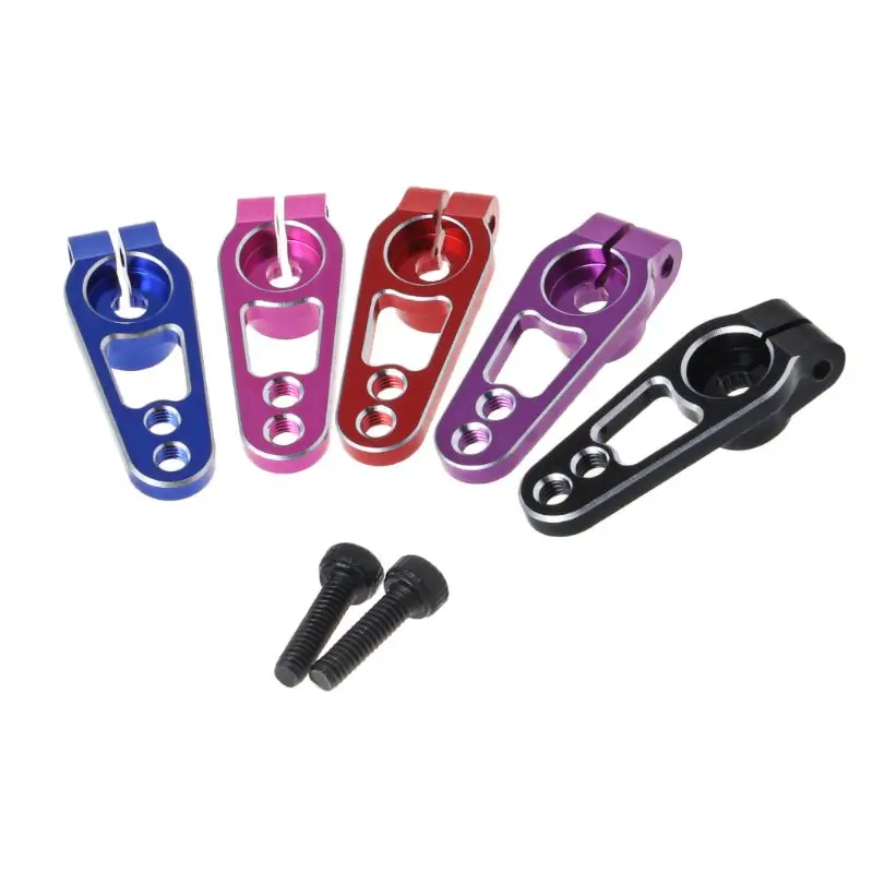 

2022 New Aluminum 25T Servo Horn Arms 25 Teeth Spline M3 Clamp Steering for Futaba Savox Power Motors D4 RC Drift Car