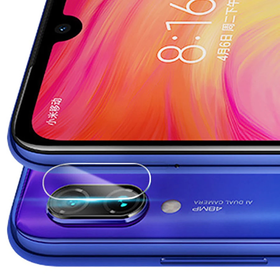 Защитное стекло 2 в 1 для xiaomi redmi note 7 xiomi ksiomi xiaomei readmi note7 не Защитная пленка экрана с