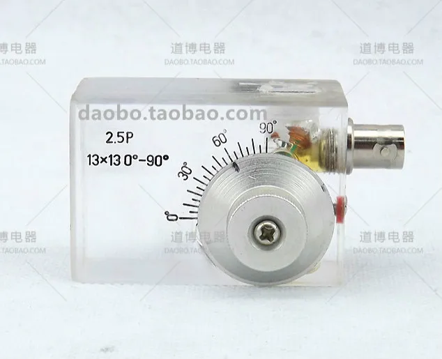 

Ultrasonic Variable Angle Probe 0-90 Degrees Calibration Angle Adjustable Angle Lamb Wave P-wave Surface Wave