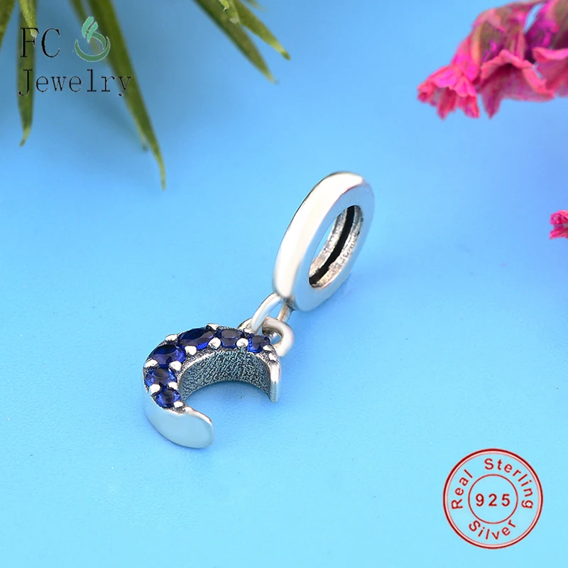 

Подходит для оригинальных шармов, браслет из 925 пробы серебра My Moon, подвеска с подвеской Berloque, серебро 925 пробы, DIY ювелирные изделия