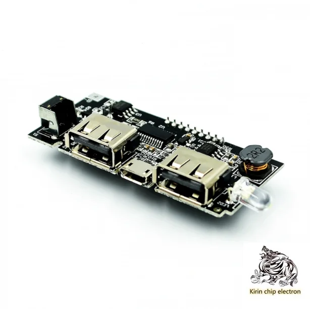 

5PCS /LOT Charger Module Mobile Power Boost DIY18650 Lithium Battery Digital Double USB Output Charges Board