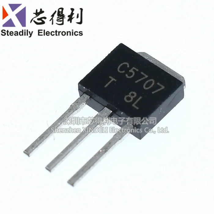 10 шт./лот C5707 2sc5707 трубка переключателя ЖК-дисплея аксессуары для ремонта to-251