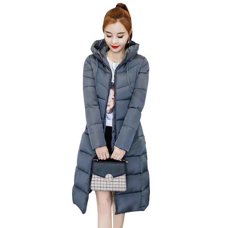 Parka women winter basic jackets female coats hooded warm cotton coats women down jackets 2019 solid outwear coats women jackets