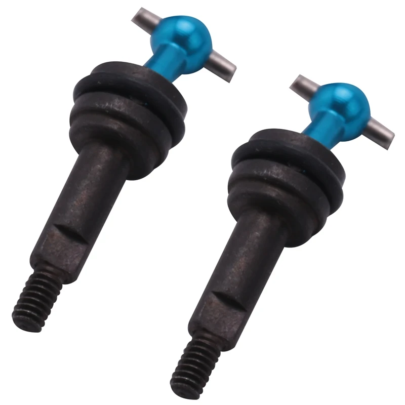 

2Pcs Alloy Universal Drive Joint for WLtoys 1/28 RC Car K969 K989 K999 P929 4WD Short Course Drift Off Road Rally Upgrade Parts