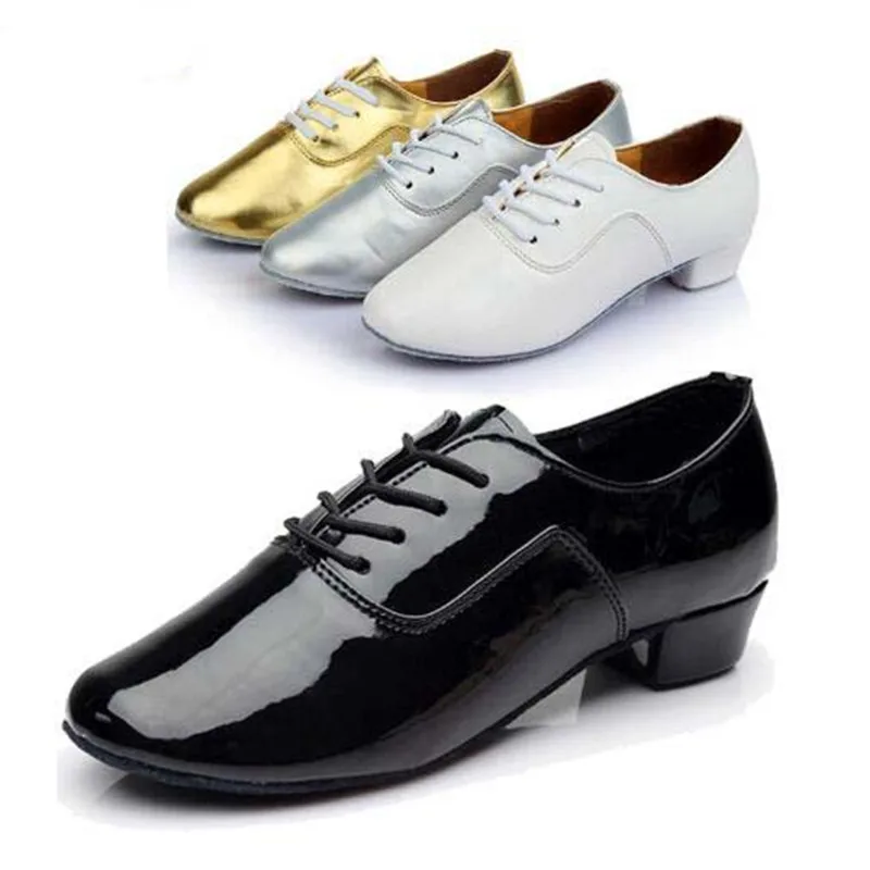 Мужская/Детская танцевальная обувь для мальчиков бальных танцев танго латинских