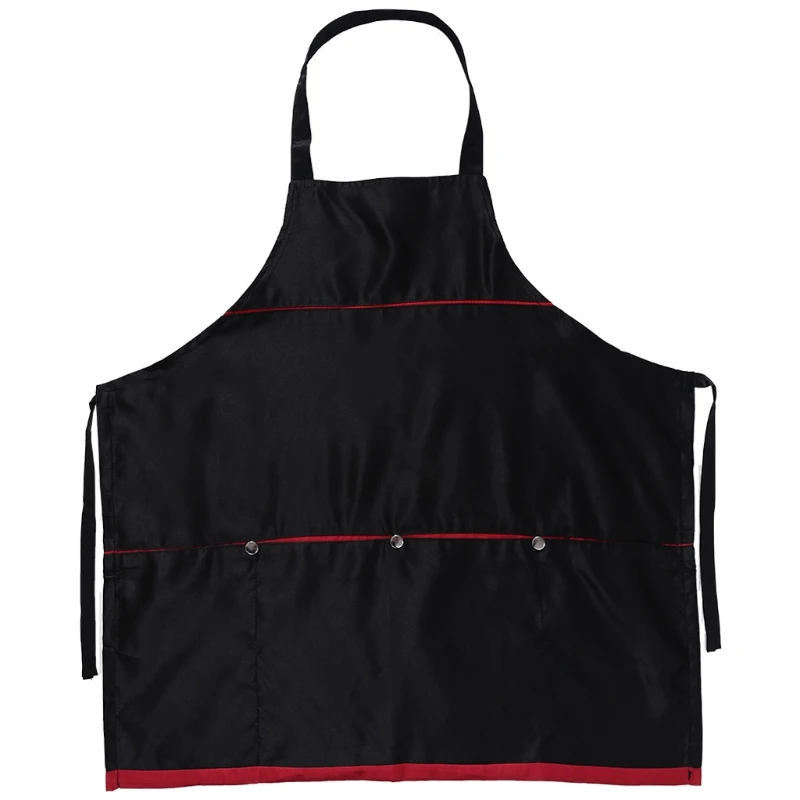 4 кармана Профессиональный Салон Парикмахерская мантия для стрижки волос