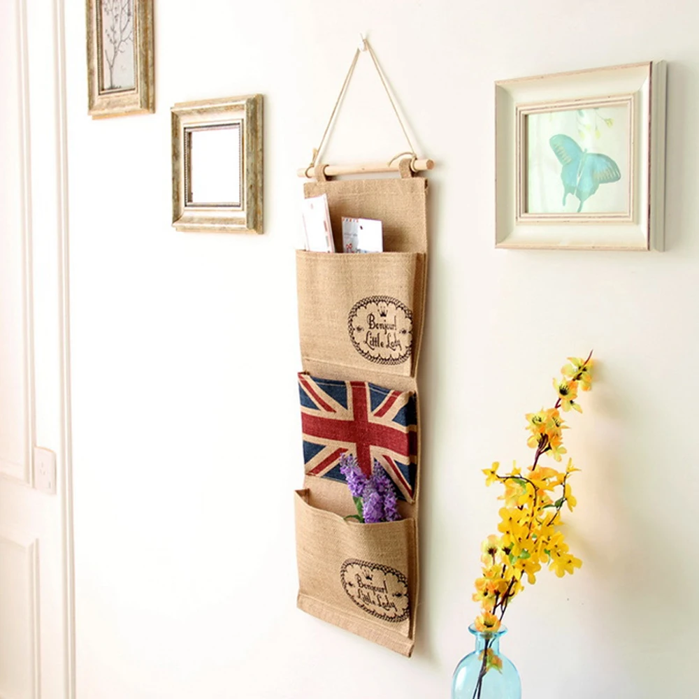 Стильная домашняя подвесная сумка для хранения влаги с британским флагом