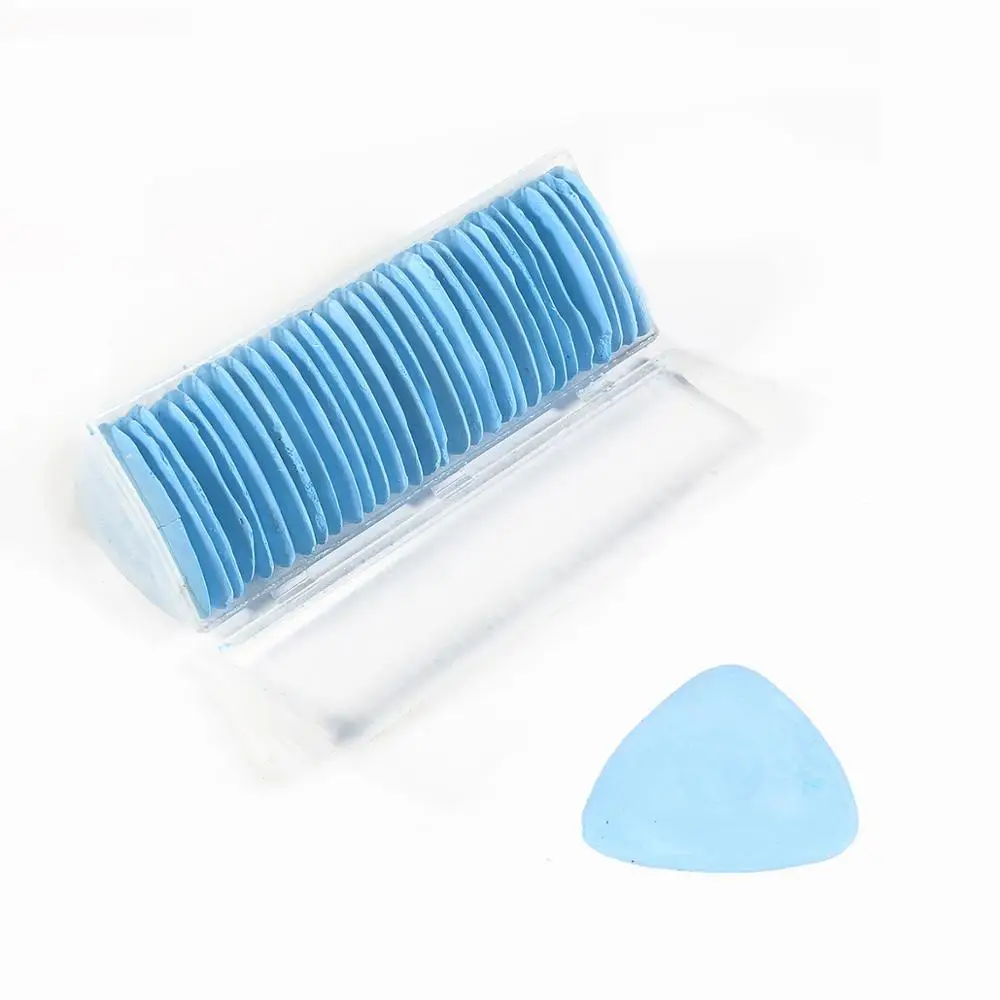 30pcs Blue Красочные стираемые ткани портновский мелок ткань пэчворк маркер одежда узор DIY швейный инструмент рукоделие аксессуары - Цвет: 30pcs Blue