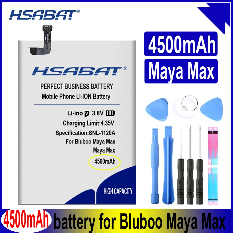 Аккумулятор HSABAT Maya Max 4500 мАч для батарей Bluboo | Мобильные телефоны и аксессуары