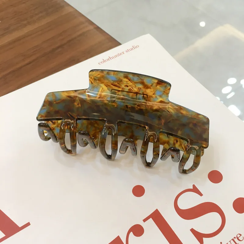 

New Girls Elegant Claw Clip Acetate Hair Clip Large Hair Claw Banana Clips French Barrette for Women Hair Accessories Gift