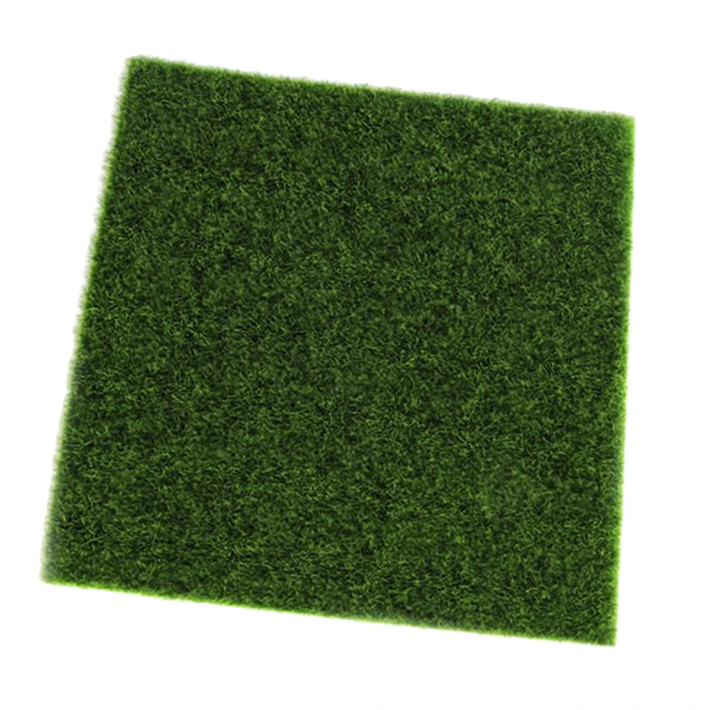 

Mini Lawn Model Micro Landscape for Dollhouse Indoor Outdoor Home Decor