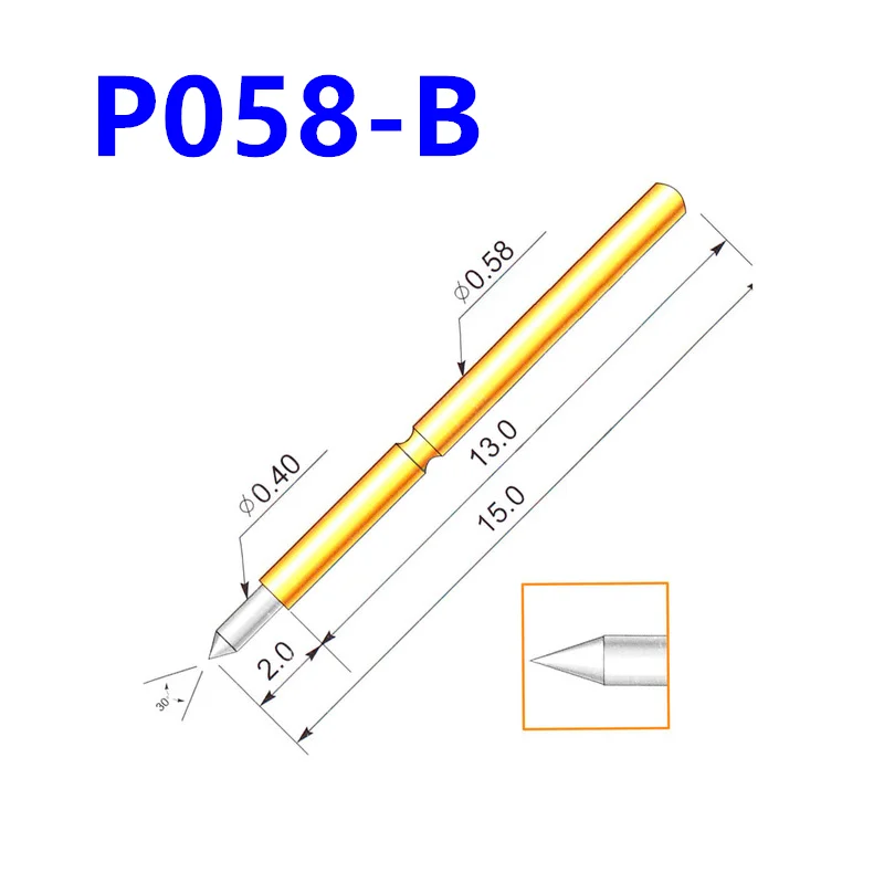 

Диагностическая игла для пружины, внешний диаметр 100 мм, Длина 15 мм