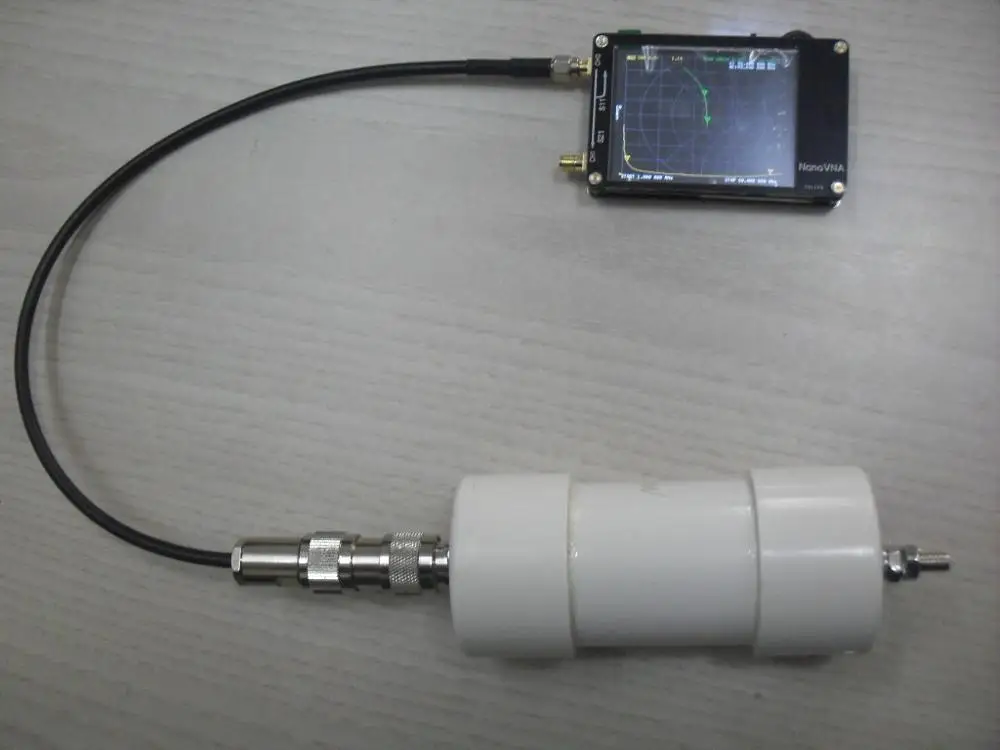 Новый 2 8 дюймовый ЖК дисплей NanoVNA ВЧ ОВЧ UHF UV Векторный анализатор цепей антенна +