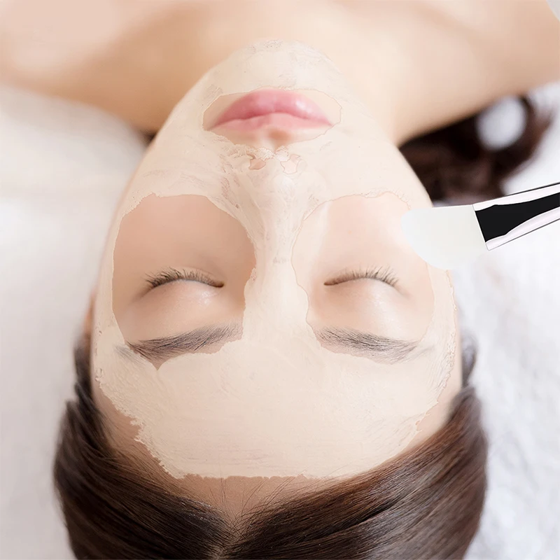 Zoreya прочная маска кисти с длинной ручкой Мягкая силиконовая профессиональная