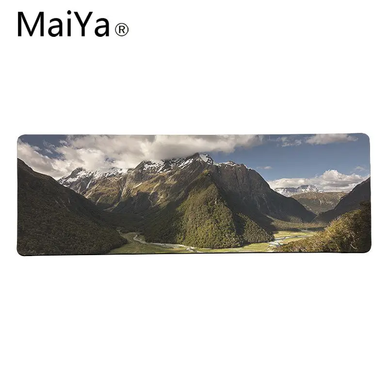Игровой коврик для мыши Maiya из натурального каучука резиновый путешествий снега