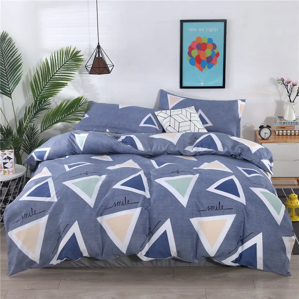 

[100% skin-friendly] Thickened double duvet cover single piece single four seasons universal quilt