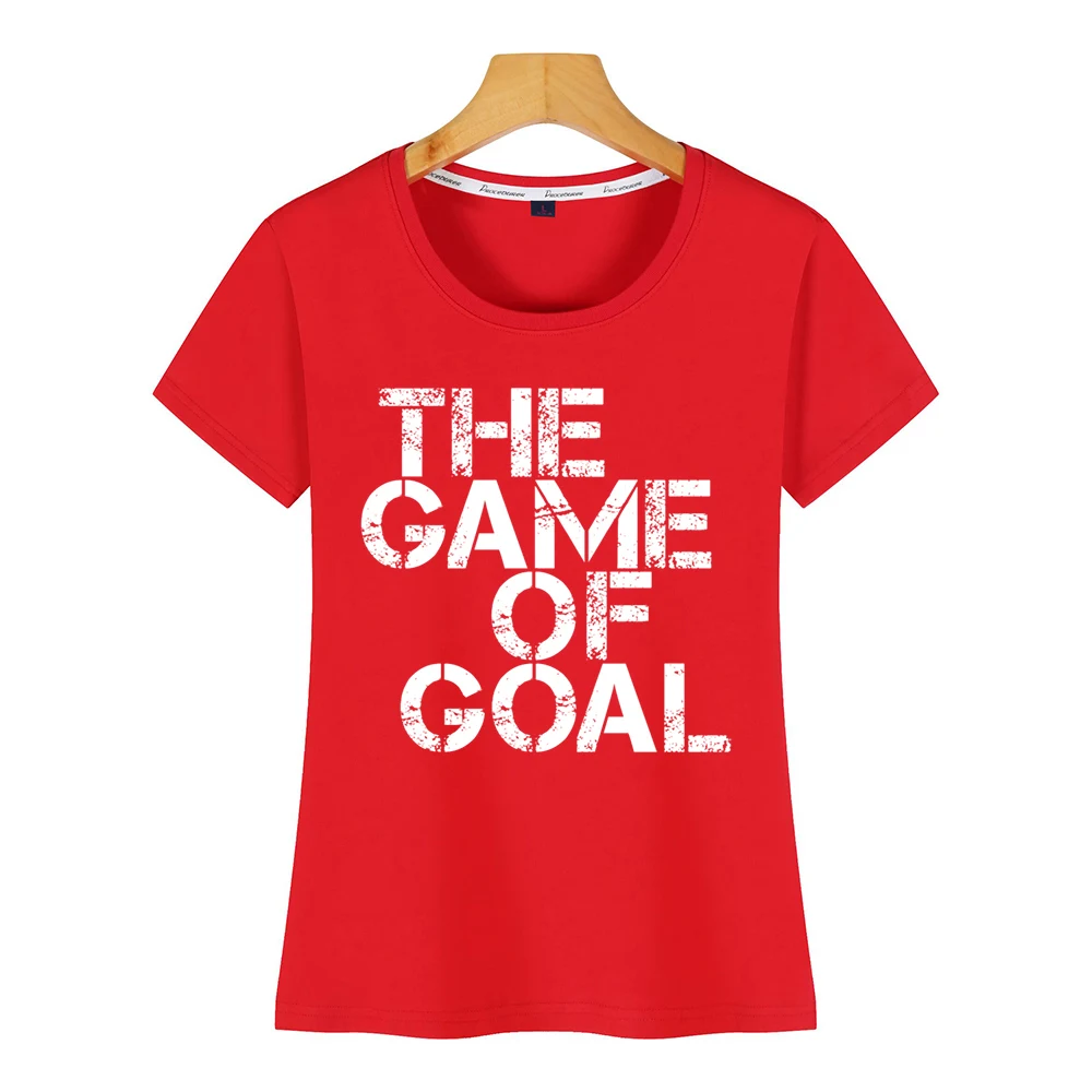 Женская футболка с принтом Игра В Гол | одежда