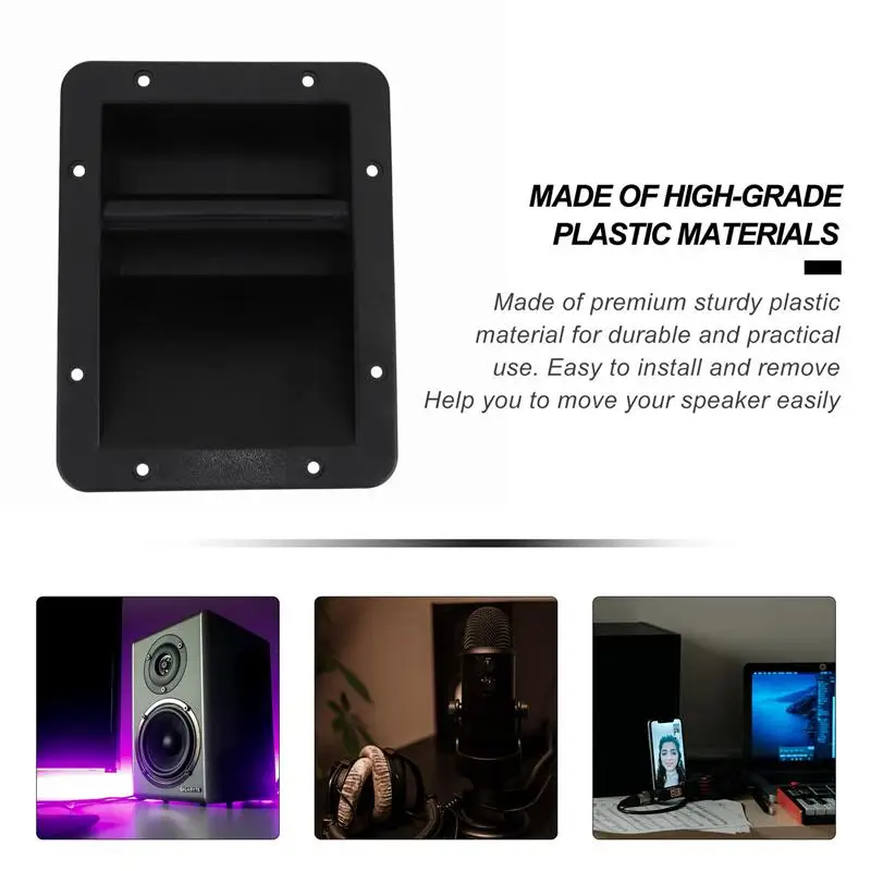 

2pcs Portable Speaker Cabinet Handle Audio Accessories Recessed Speaker Handles
