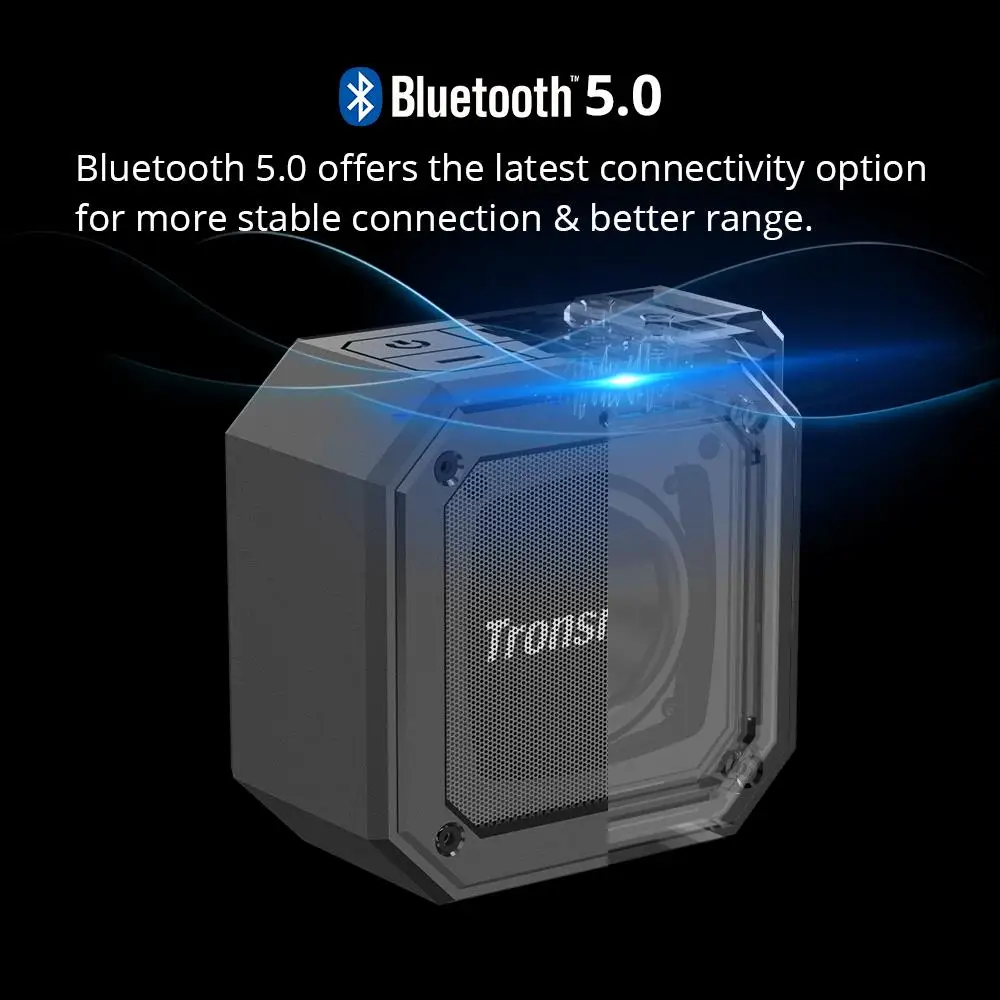 Беспроводная колонка Tronsmart Groove водонепроницаемая IPX7 3D стерео музыка