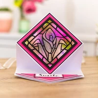 lily tulip windmill scenes cutting dies for scrapbooking craft die embossing stencil cut card making photo album 2020