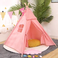 1 31 6m childrens play tent house baby toy teepee tent for kids portable tipi infantil wigwam house for children