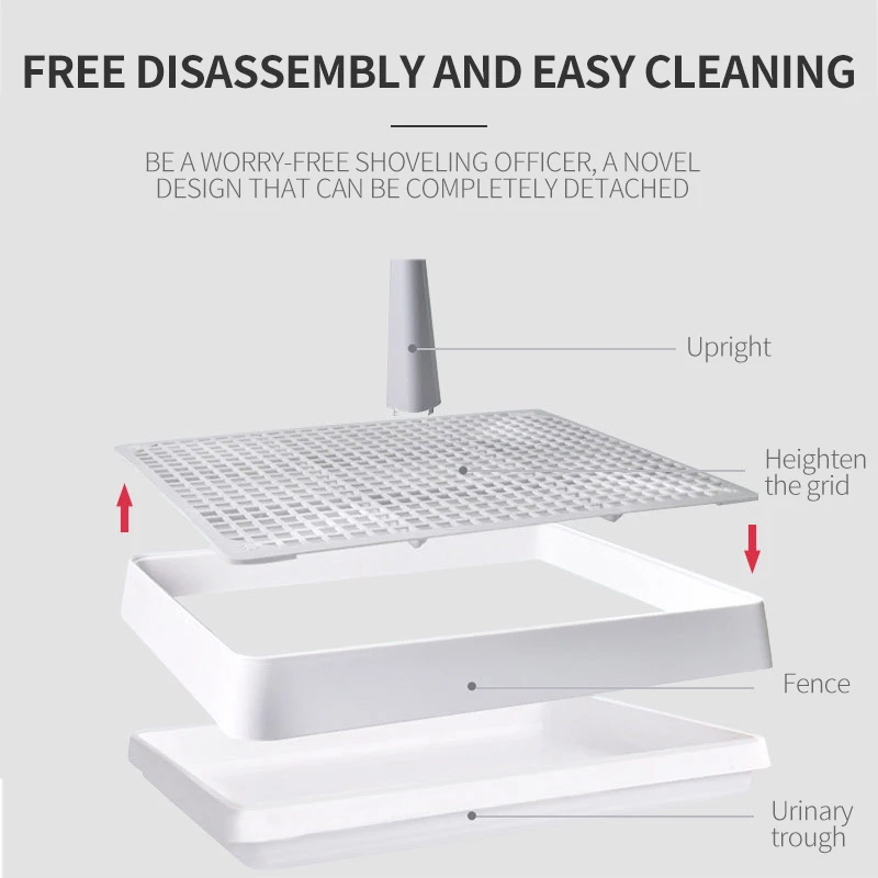Портативный тренировочный туалет для собак горшок домашних питомцев поднос