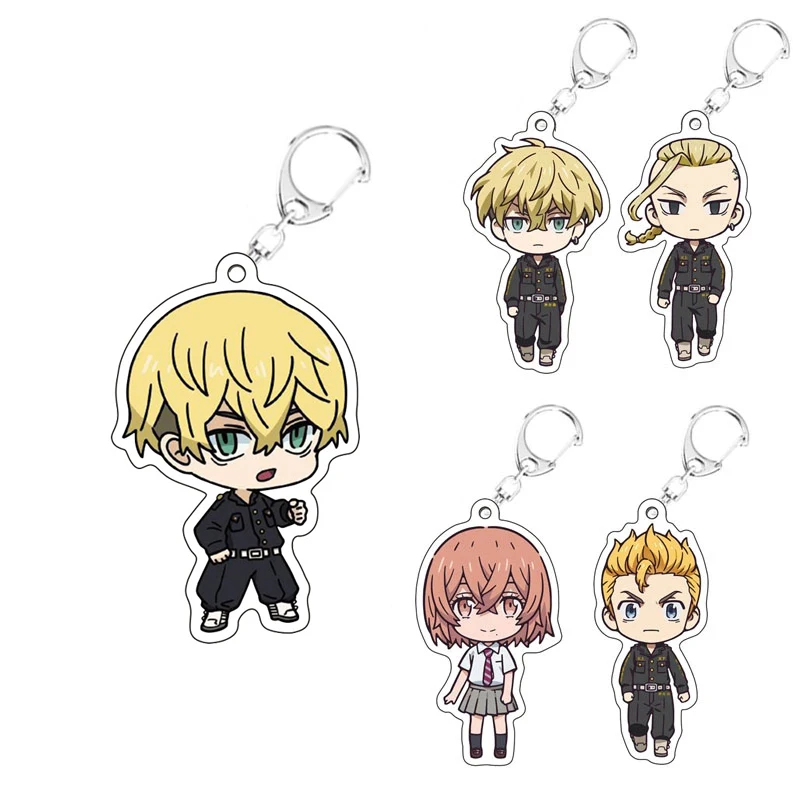 

5.5cm Tokyo Revengers Accessories Key Chain Creative Backpack Mini Pendant Keychain Ornament Toy