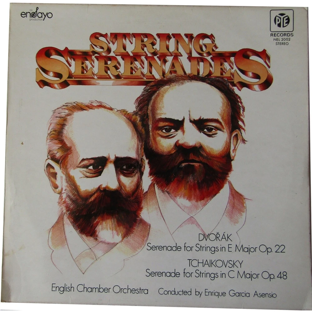 English Chamber Orchestra, Enrique Garcia Asensio. Виниловая пластинка 12