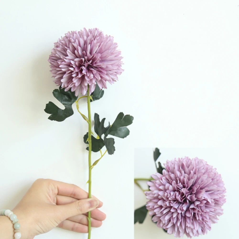 

Dandelion Flower Ball Simulation Bouquets Artificial Flower Wall Fake Flower Home Decoration Wedding Holding Flower