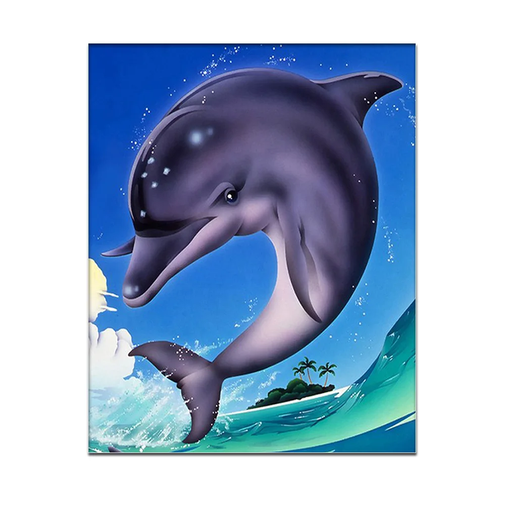 Цифровая печать на холсте декоративный набор сделай сам для украшения дома без