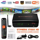 Спутниковый ресивер GTMEDIA V7SS2X, Full HD 1080P, цифровая фотографияS2S2X FTA Biss, ТВ-декодер, USB, Wi-Fi, обновленная ТВ-приставка, 5000 каналов